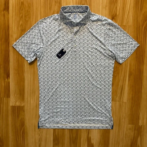 FINAL PRICE- NEW- Johnnie O Featherweight Berkley Performance Polo Shirt - Picture 3 of 11